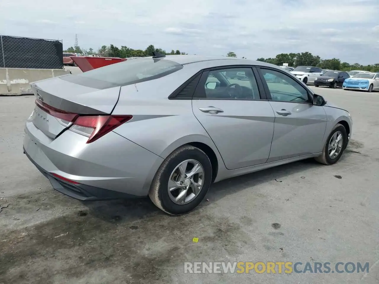 3 Photograph of a damaged car 5NPLL4AG1MH047103 HYUNDAI ELANTRA 2021