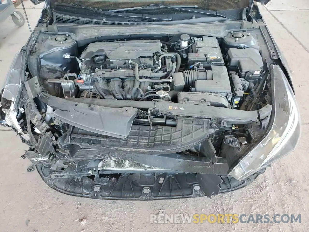 11 Photograph of a damaged car 5NPLL4AG2MH014448 HYUNDAI ELANTRA 2021