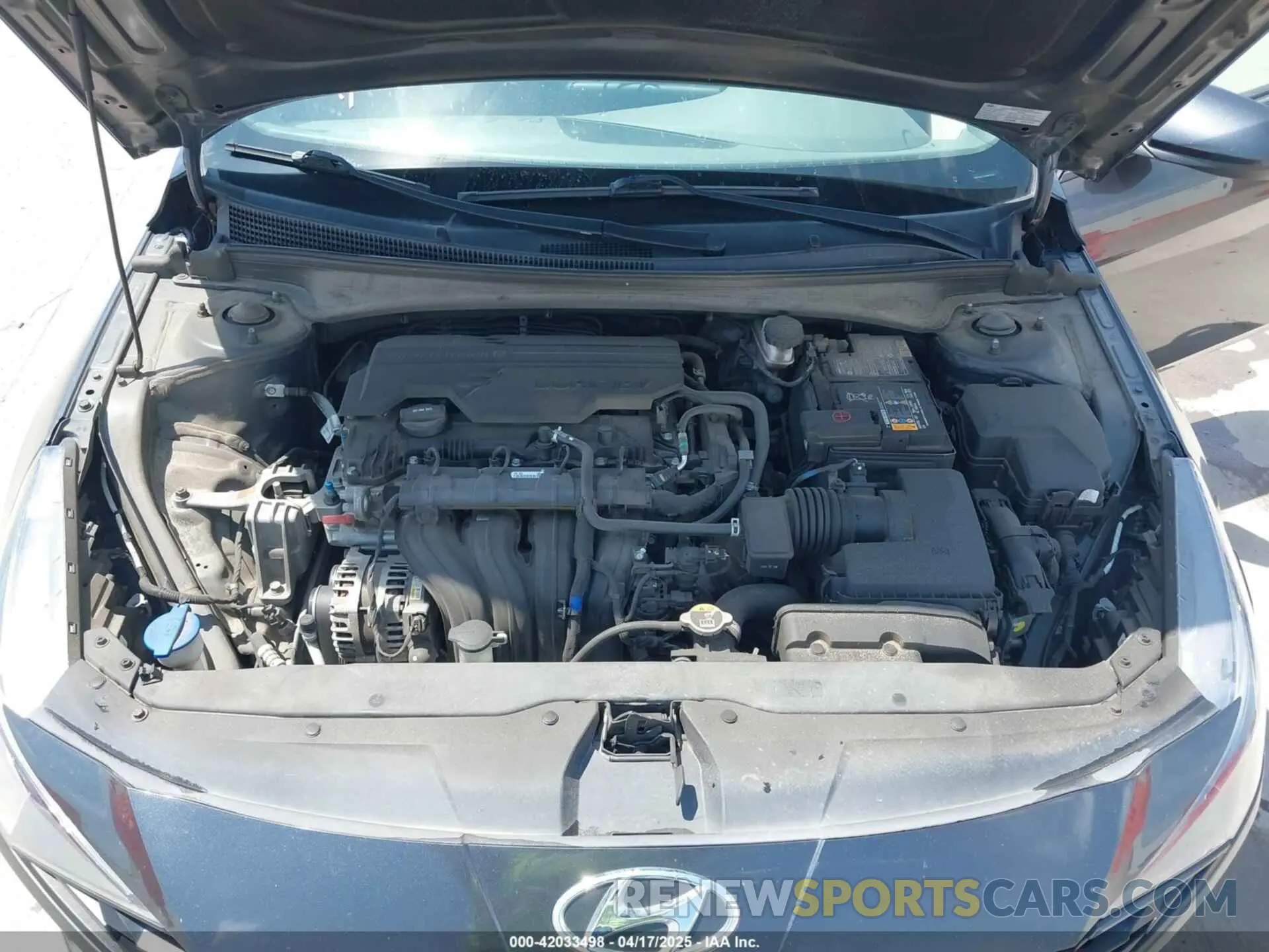 10 Photograph of a damaged car 5NPLL4AG2MH037406 HYUNDAI ELANTRA 2021
