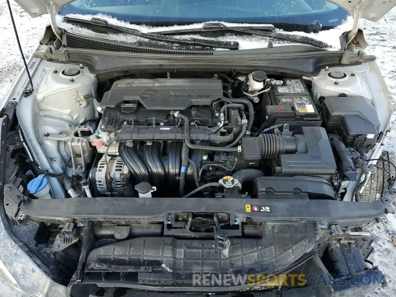 11 Photograph of a damaged car 5NPLL4AG2MH052097 HYUNDAI ELANTRA 2021
