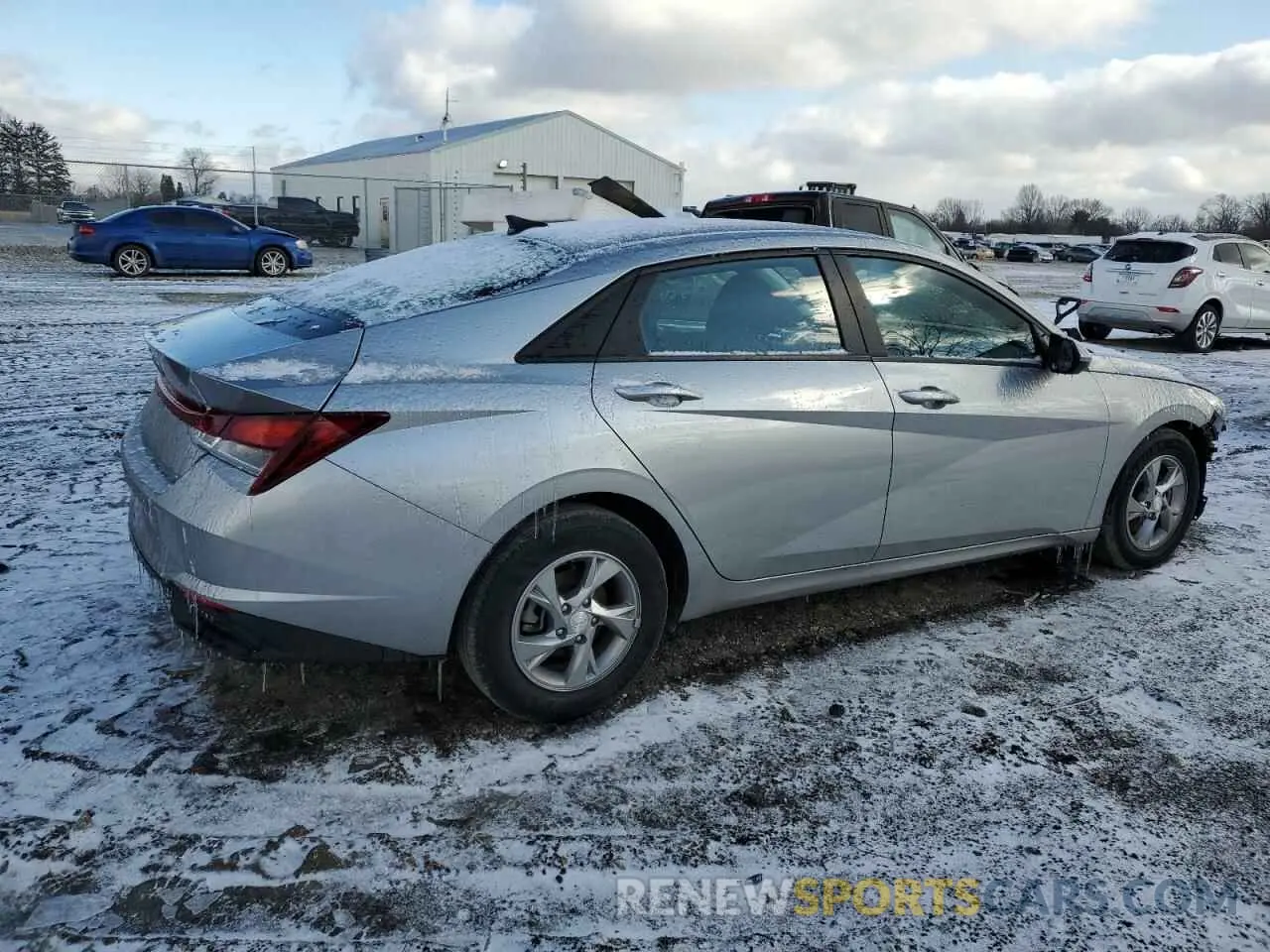 3 Photograph of a damaged car 5NPLL4AG2MH052097 HYUNDAI ELANTRA 2021