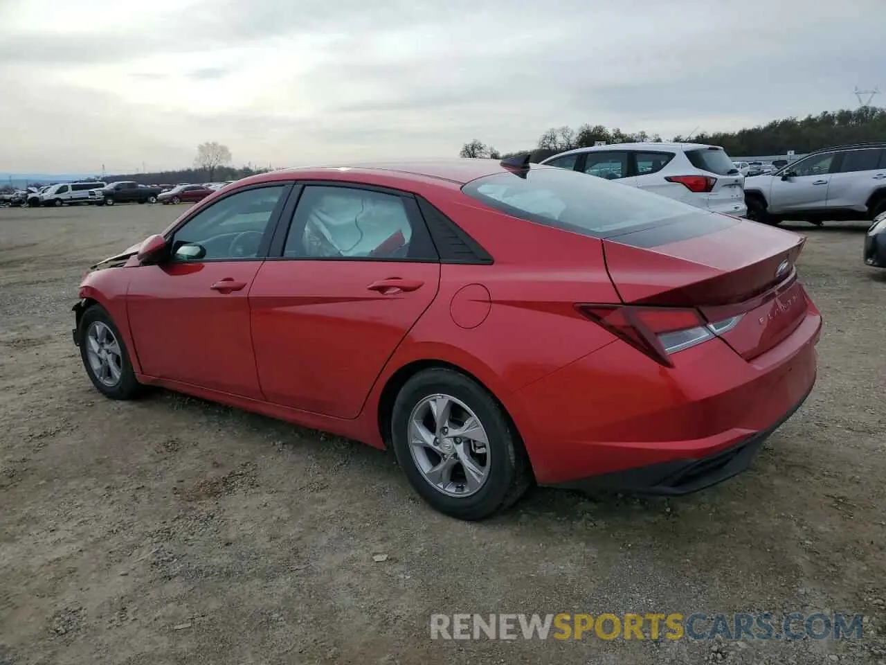 2 Photograph of a damaged car 5NPLL4AG3MH011347 HYUNDAI ELANTRA 2021