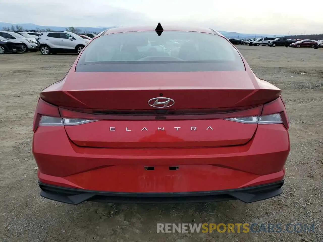6 Photograph of a damaged car 5NPLL4AG3MH011347 HYUNDAI ELANTRA 2021