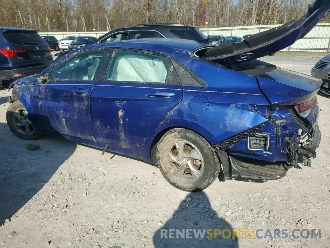 2 Photograph of a damaged car 5NPLL4AG3MH014894 HYUNDAI ELANTRA 2021