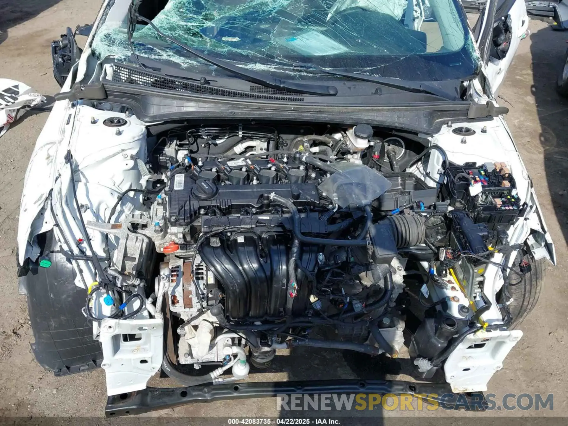 10 Photograph of a damaged car 5NPLL4AG4MH011020 HYUNDAI ELANTRA 2021