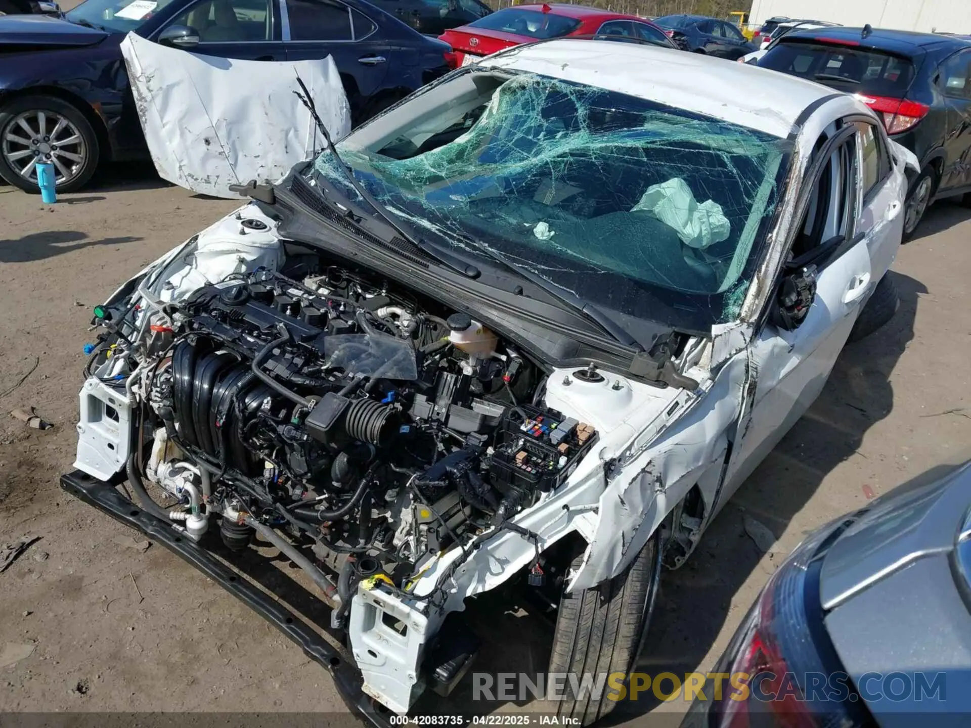 2 Photograph of a damaged car 5NPLL4AG4MH011020 HYUNDAI ELANTRA 2021