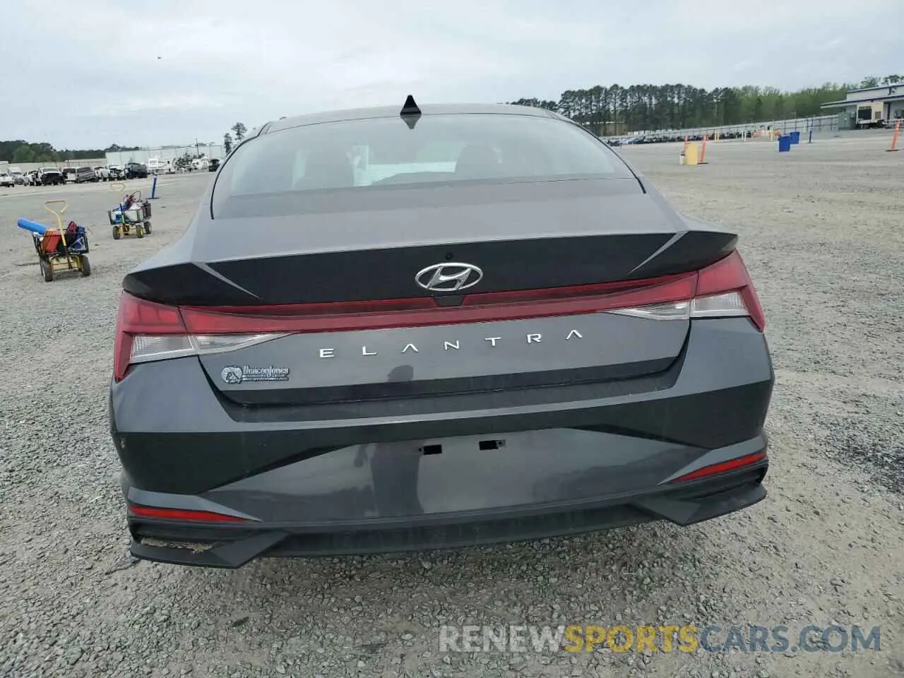 6 Photograph of a damaged car 5NPLL4AG4MH015746 HYUNDAI ELANTRA 2021