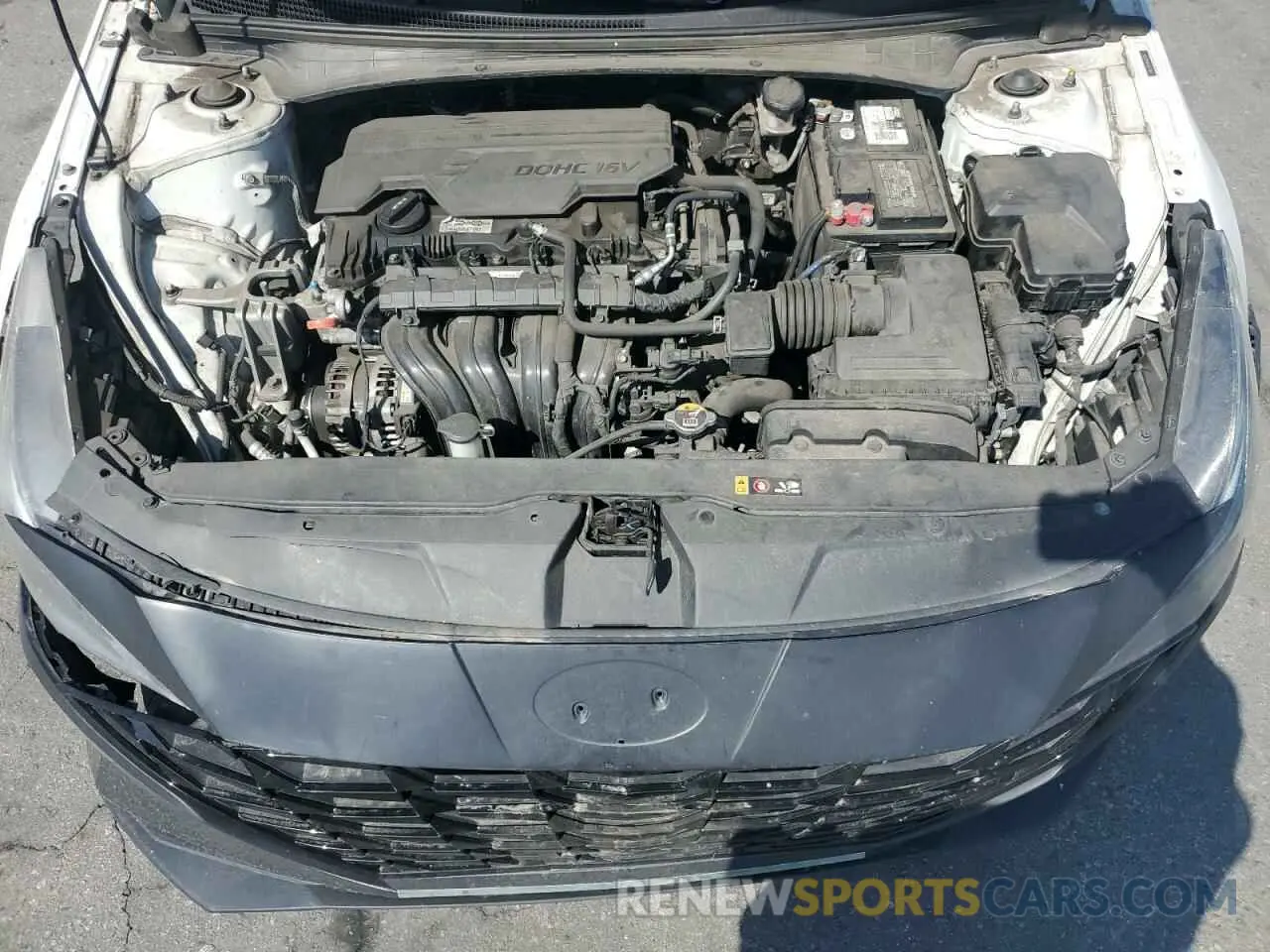 11 Photograph of a damaged car 5NPLL4AG4MH017304 HYUNDAI ELANTRA 2021