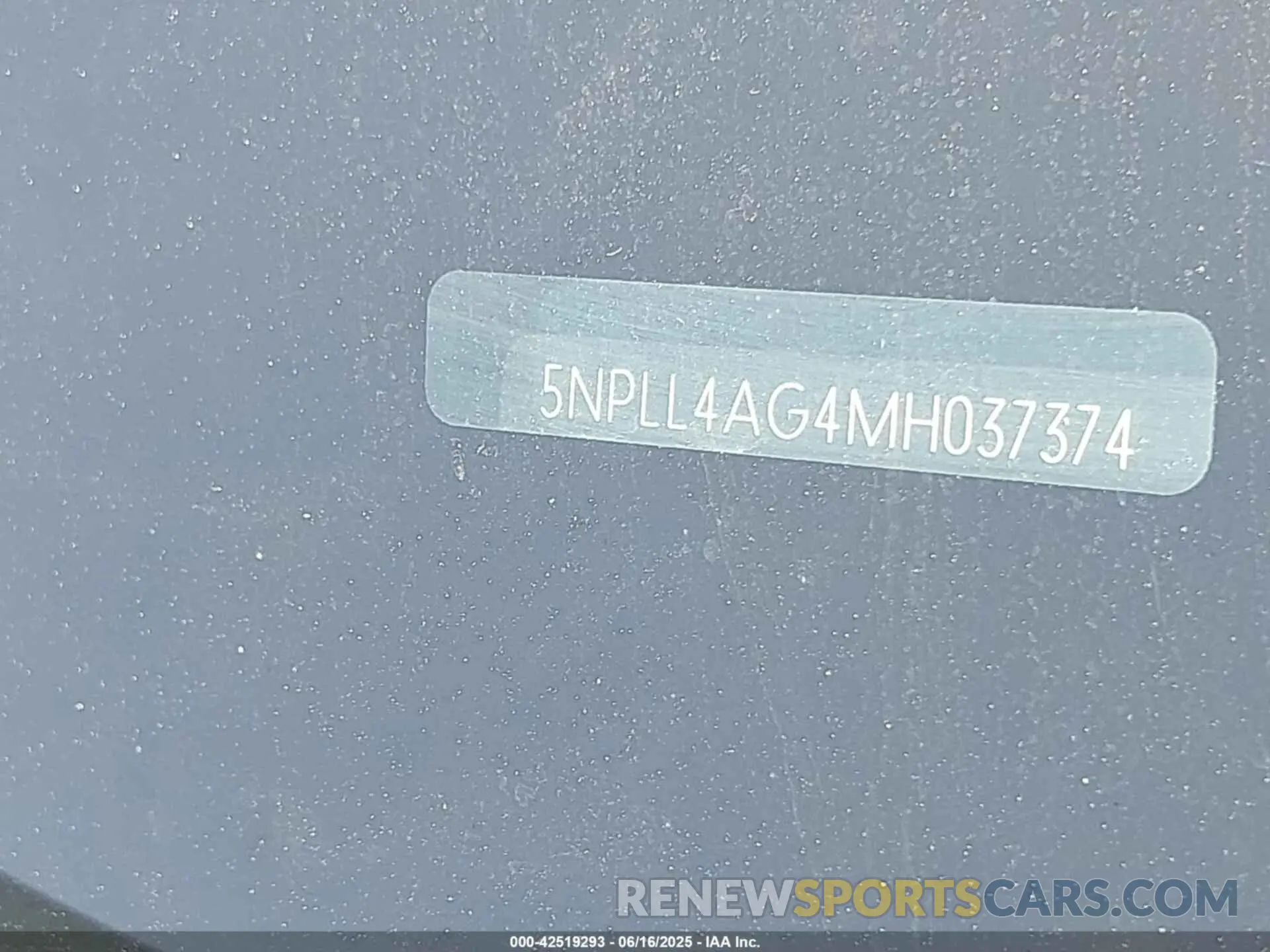 9 Photograph of a damaged car 5NPLL4AG4MH037374 HYUNDAI ELANTRA 2021