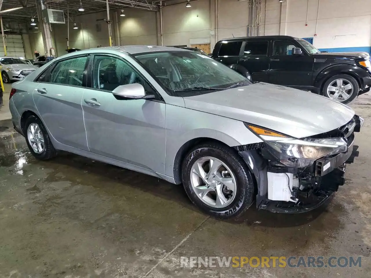 4 Photograph of a damaged car 5NPLL4AG4MH049511 HYUNDAI ELANTRA 2021