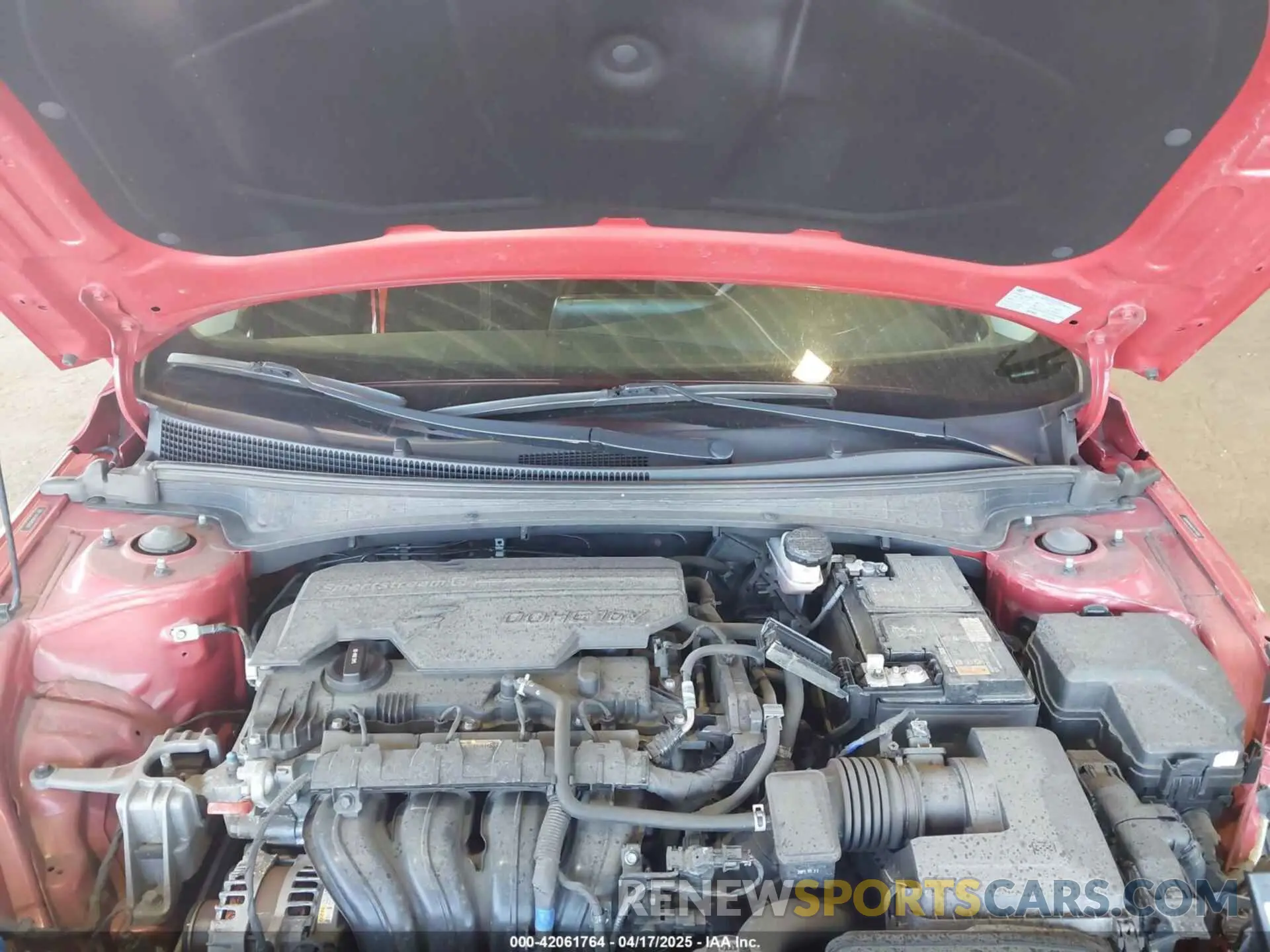 10 Photograph of a damaged car 5NPLL4AG4MH050383 HYUNDAI ELANTRA 2021
