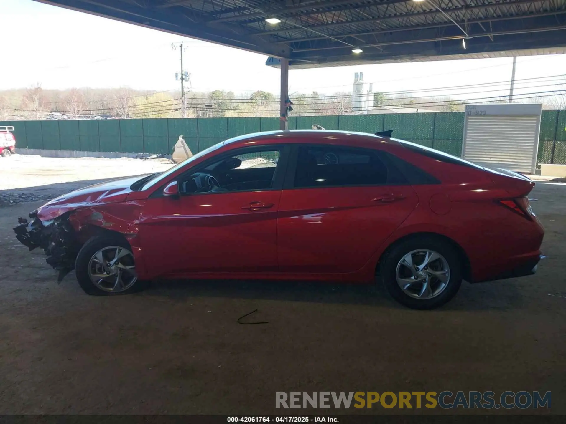 15 Photograph of a damaged car 5NPLL4AG4MH050383 HYUNDAI ELANTRA 2021