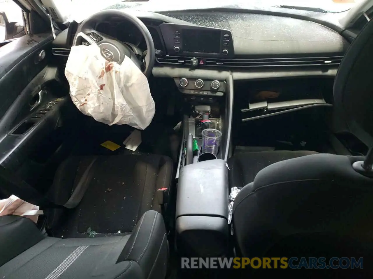 8 Photograph of a damaged car 5NPLL4AG5MH050683 HYUNDAI ELANTRA 2021