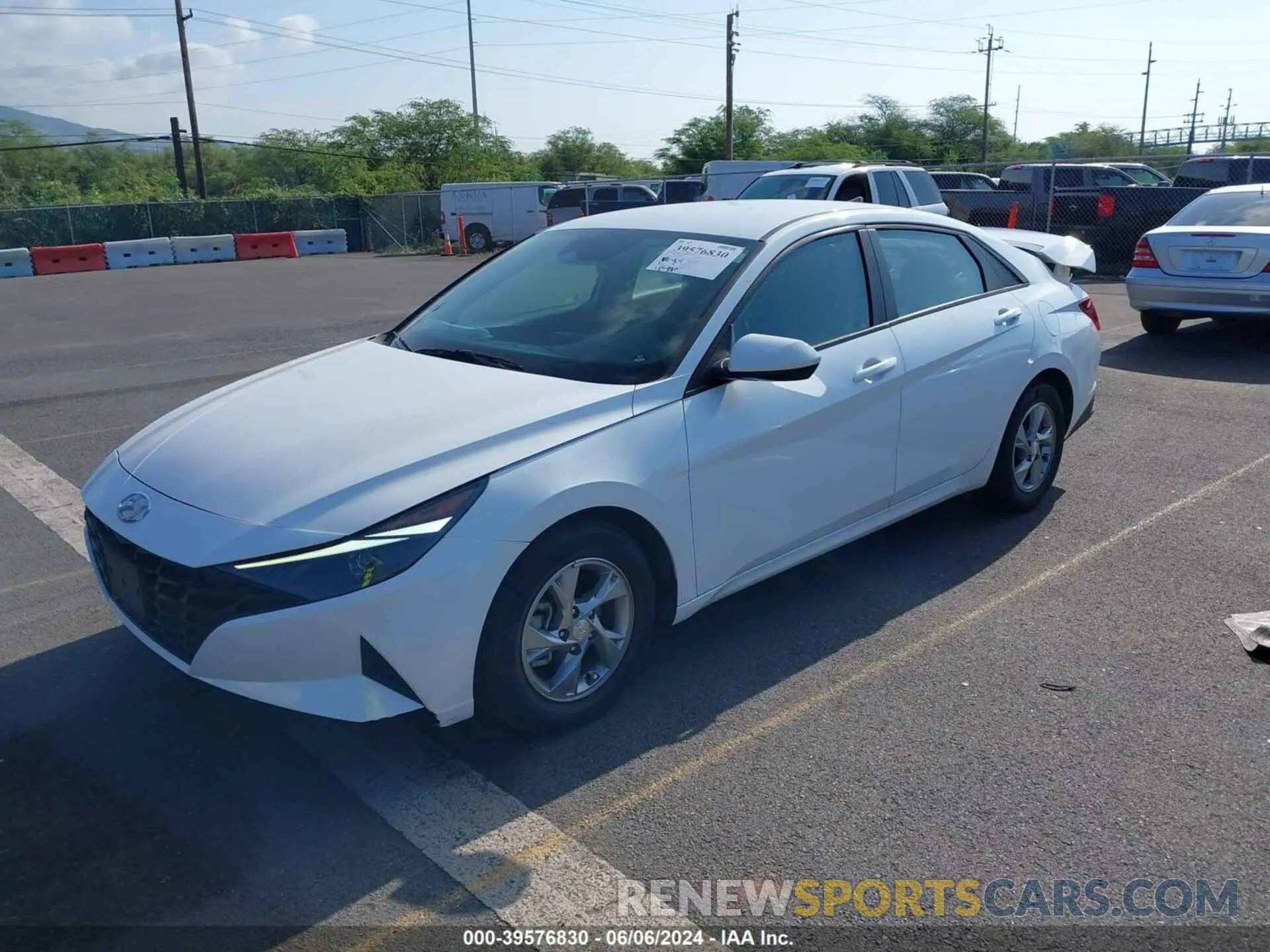 2 Photograph of a damaged car 5NPLL4AG6MH014727 HYUNDAI ELANTRA 2021