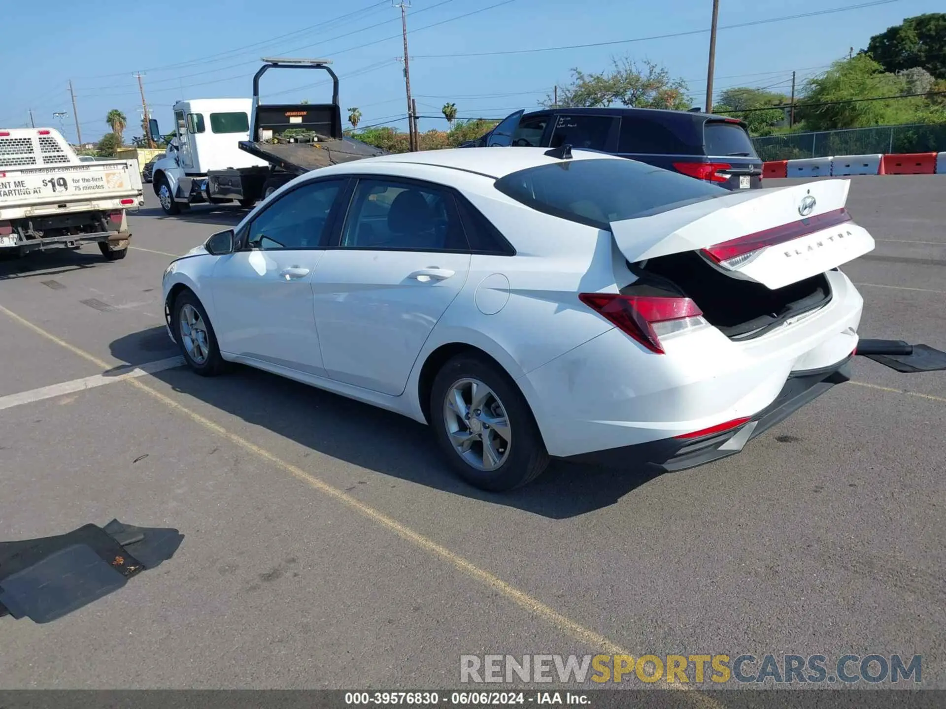 3 Photograph of a damaged car 5NPLL4AG6MH014727 HYUNDAI ELANTRA 2021