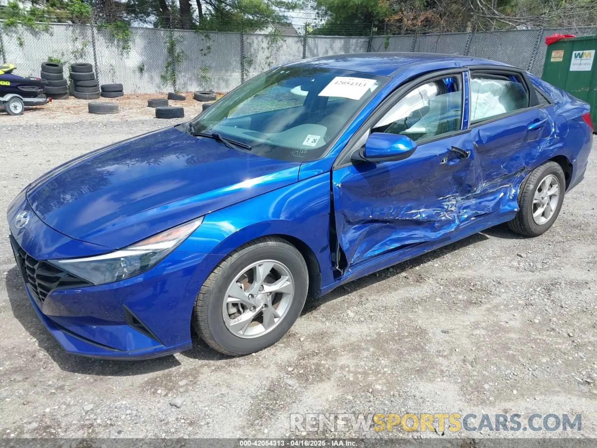 2 Photograph of a damaged car 5NPLL4AG6MH016493 HYUNDAI ELANTRA 2021