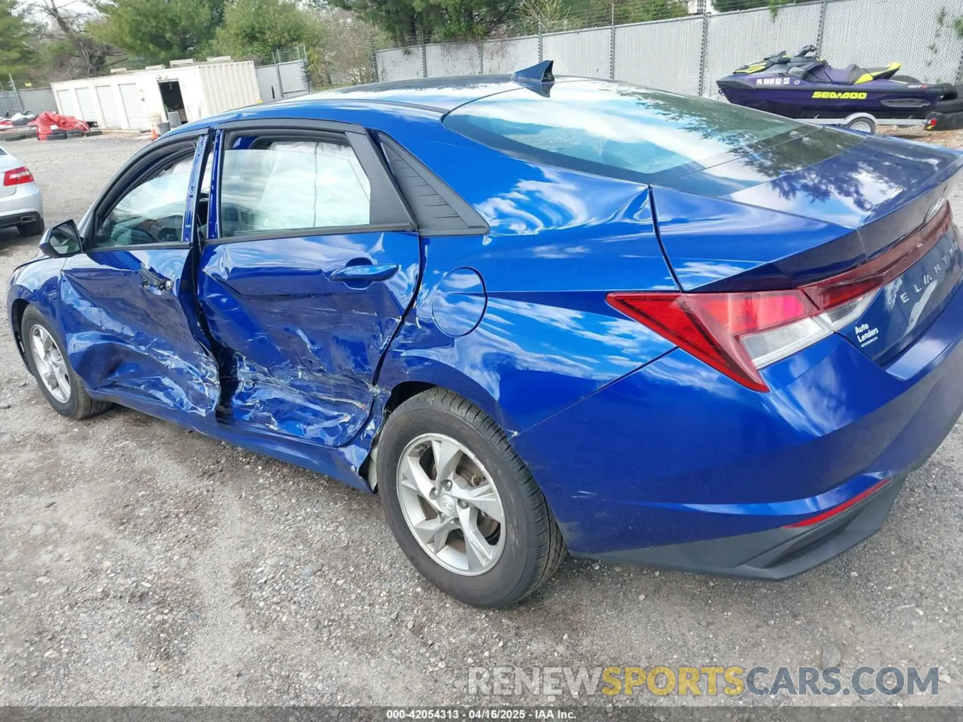 3 Photograph of a damaged car 5NPLL4AG6MH016493 HYUNDAI ELANTRA 2021