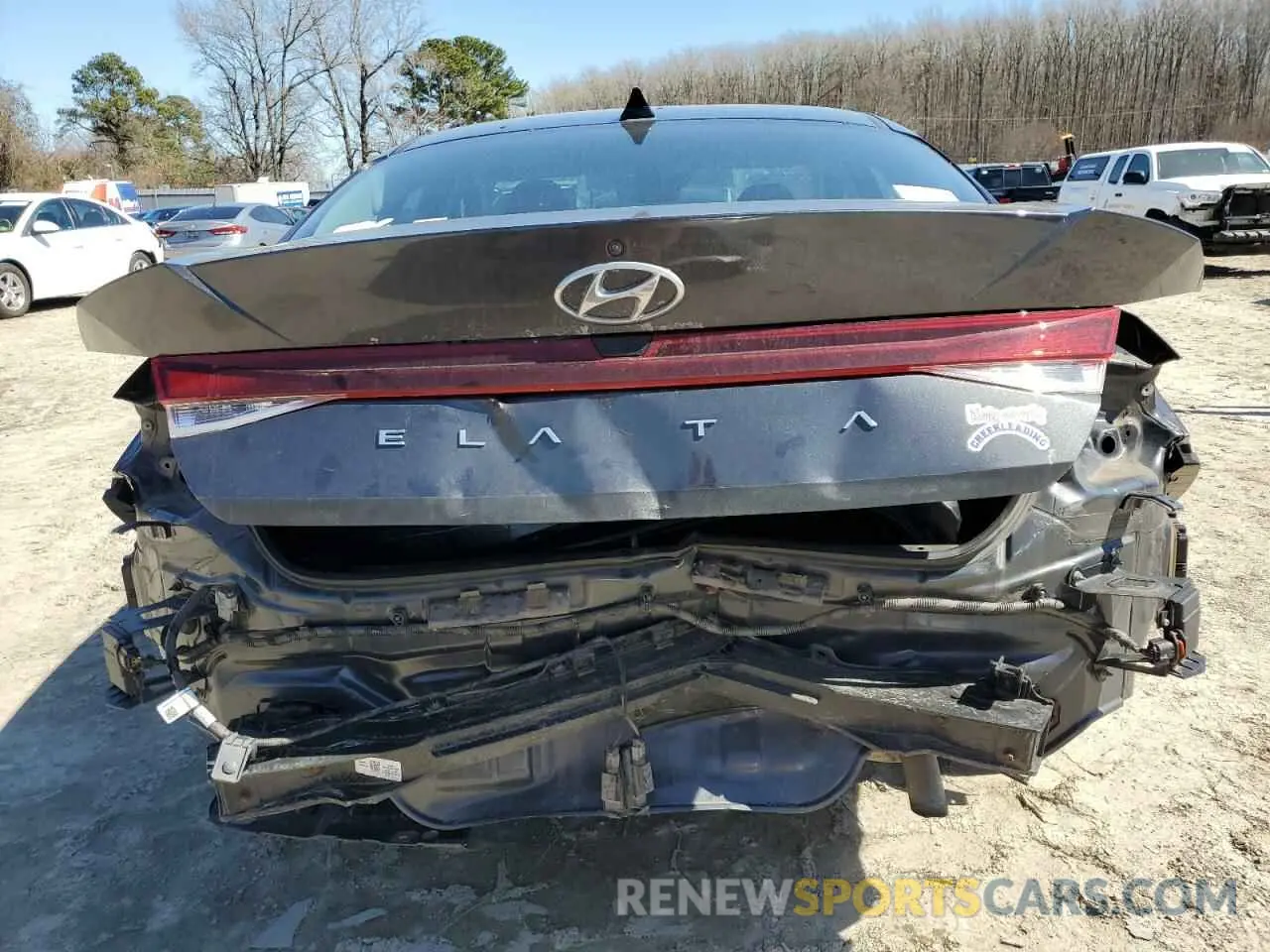 6 Photograph of a damaged car 5NPLL4AG7MH016101 HYUNDAI ELANTRA 2021