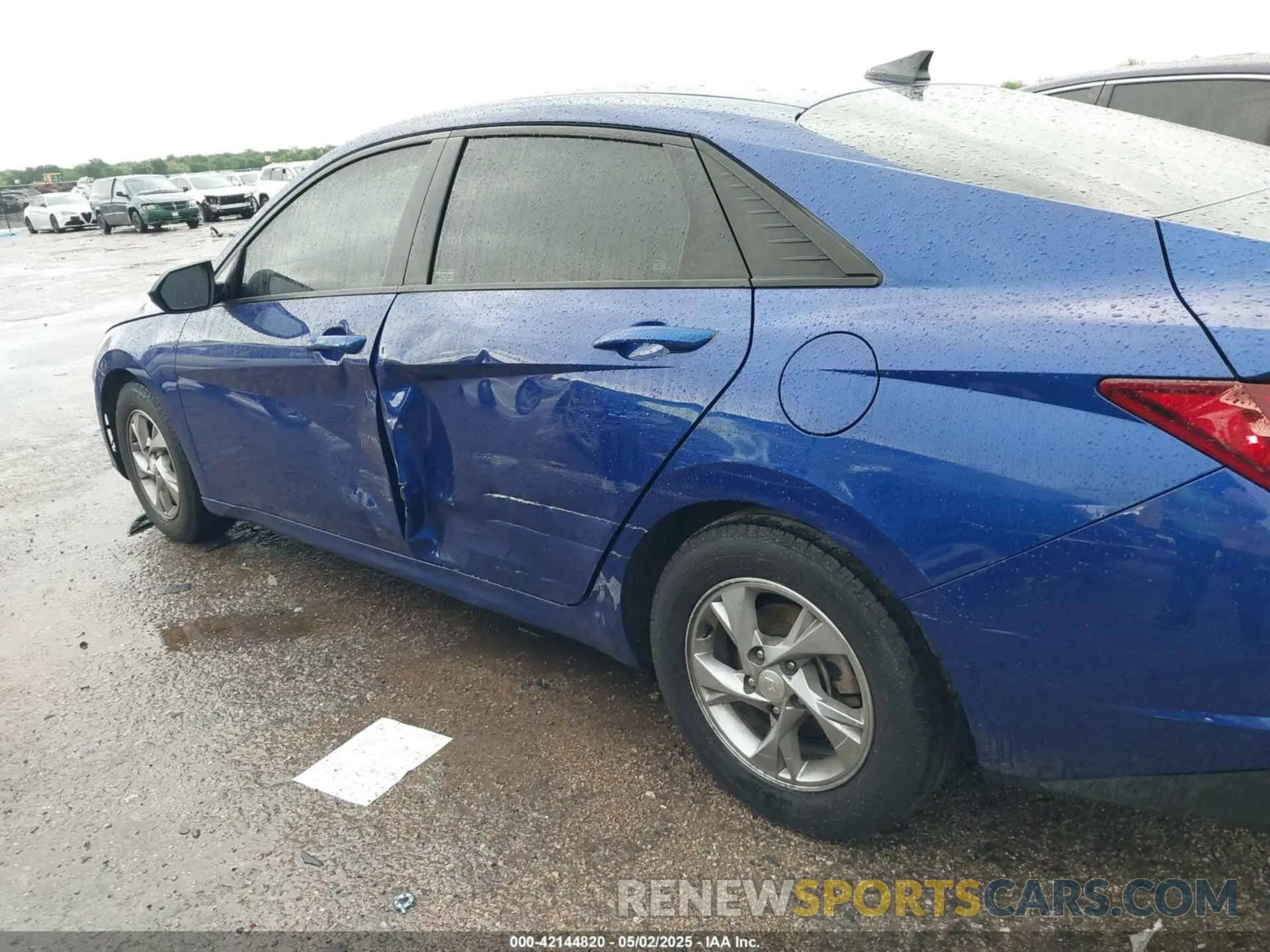 6 Photograph of a damaged car 5NPLL4AG7MH049194 HYUNDAI ELANTRA 2021