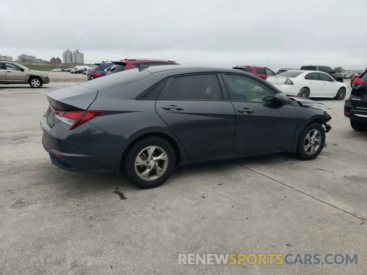3 Photograph of a damaged car 5NPLL4AG7MH050880 HYUNDAI ELANTRA 2021