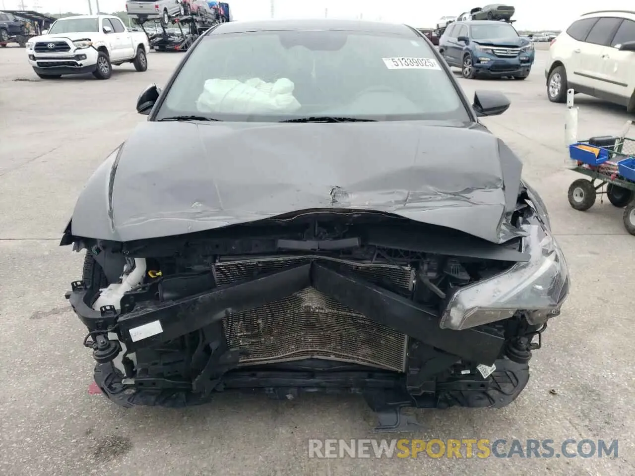 5 Photograph of a damaged car 5NPLL4AG7MH050880 HYUNDAI ELANTRA 2021