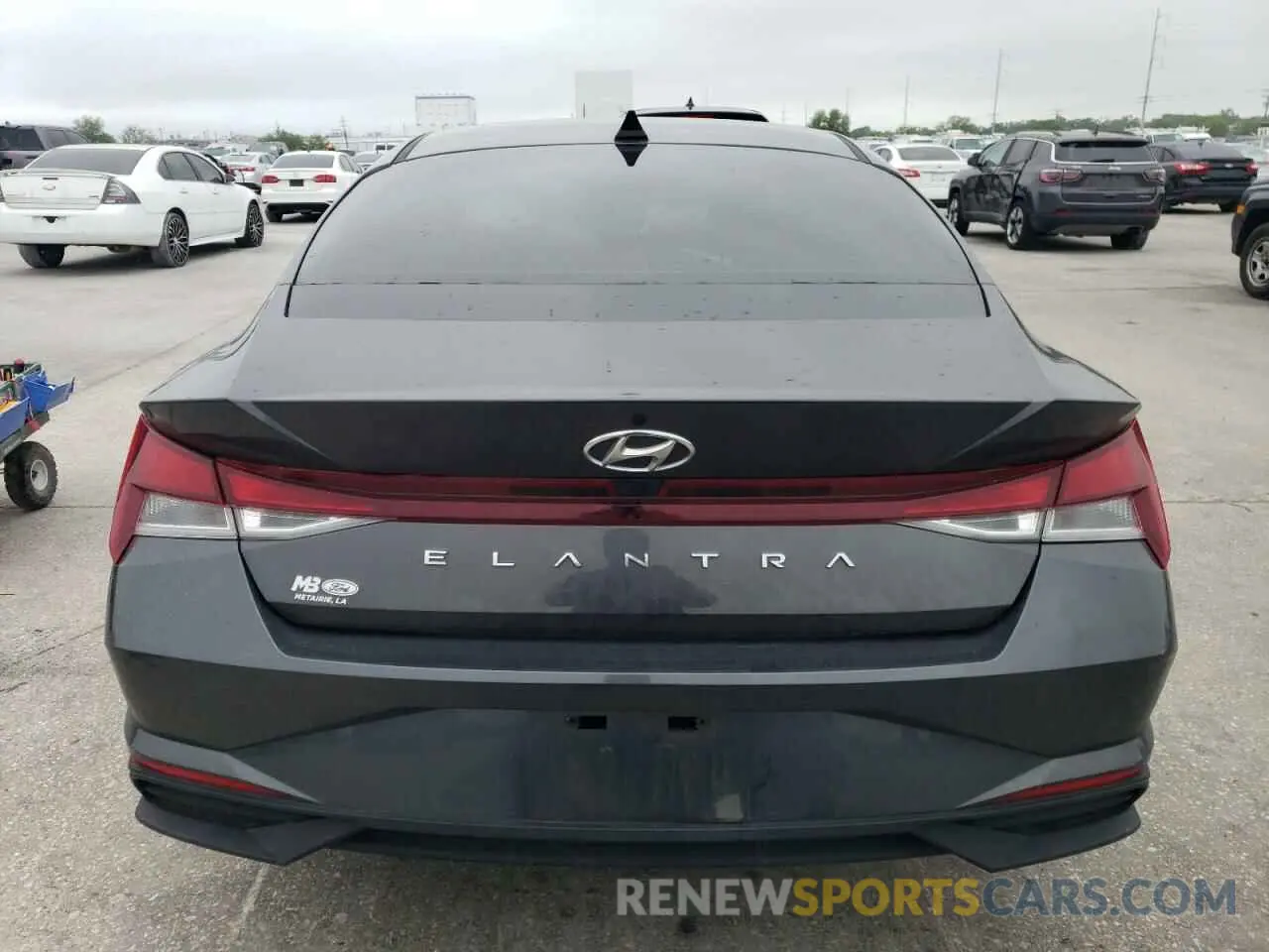 6 Photograph of a damaged car 5NPLL4AG7MH050880 HYUNDAI ELANTRA 2021