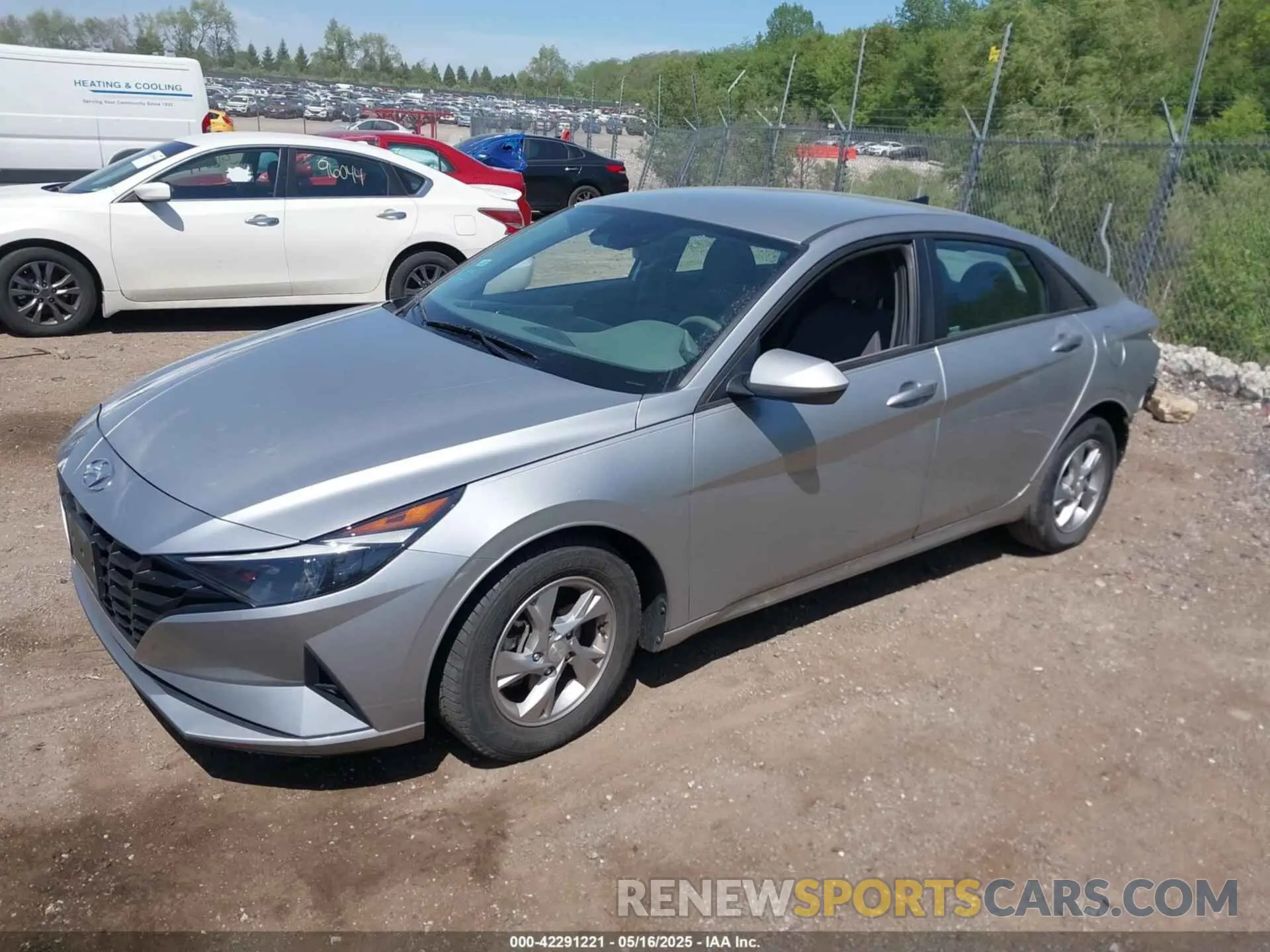 2 Photograph of a damaged car 5NPLL4AG8MH015541 HYUNDAI ELANTRA 2021