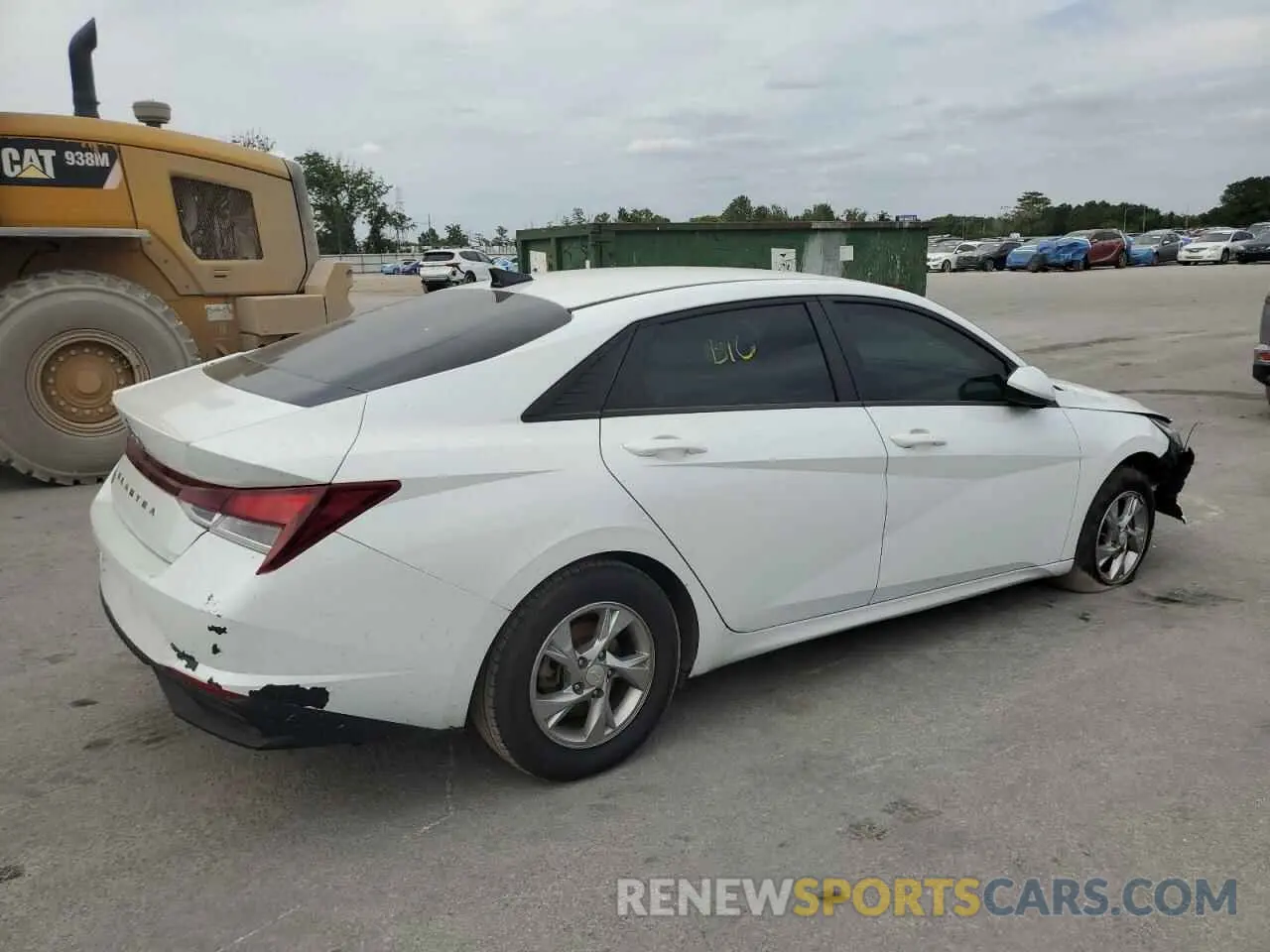 3 Photograph of a damaged car 5NPLL4AG8MH040052 HYUNDAI ELANTRA 2021
