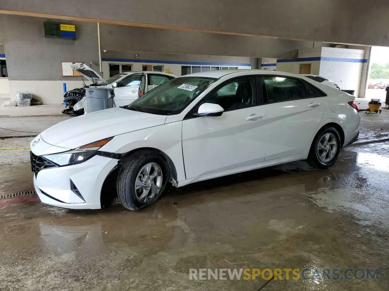 1 Photograph of a damaged car 5NPLL4AG8MH049222 HYUNDAI ELANTRA 2021