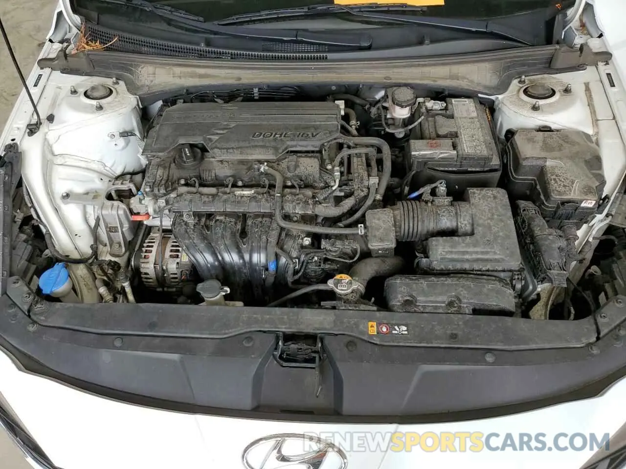 11 Photograph of a damaged car 5NPLL4AG8MH049222 HYUNDAI ELANTRA 2021