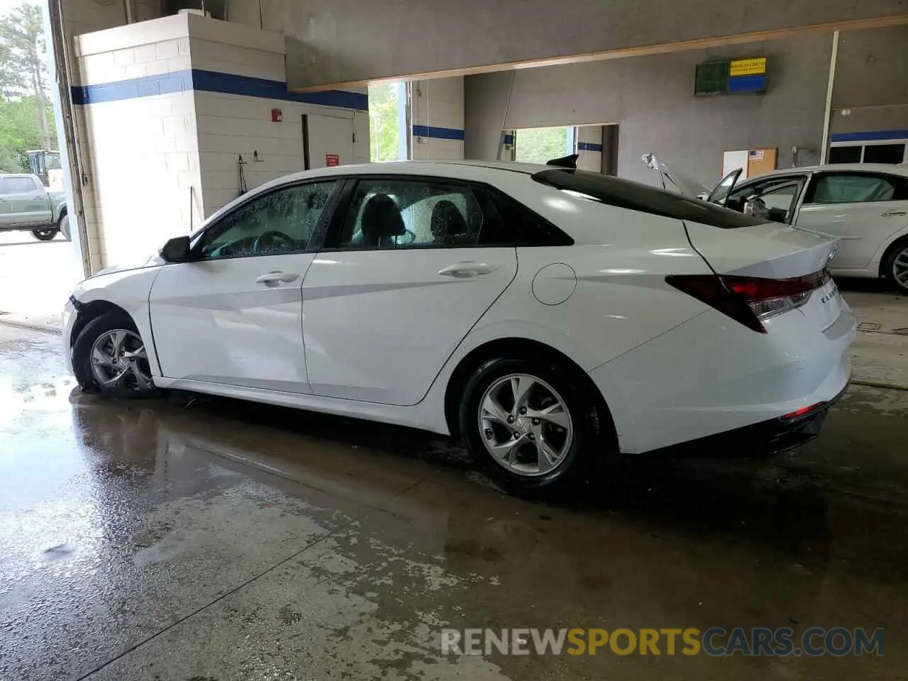 2 Photograph of a damaged car 5NPLL4AG8MH049222 HYUNDAI ELANTRA 2021