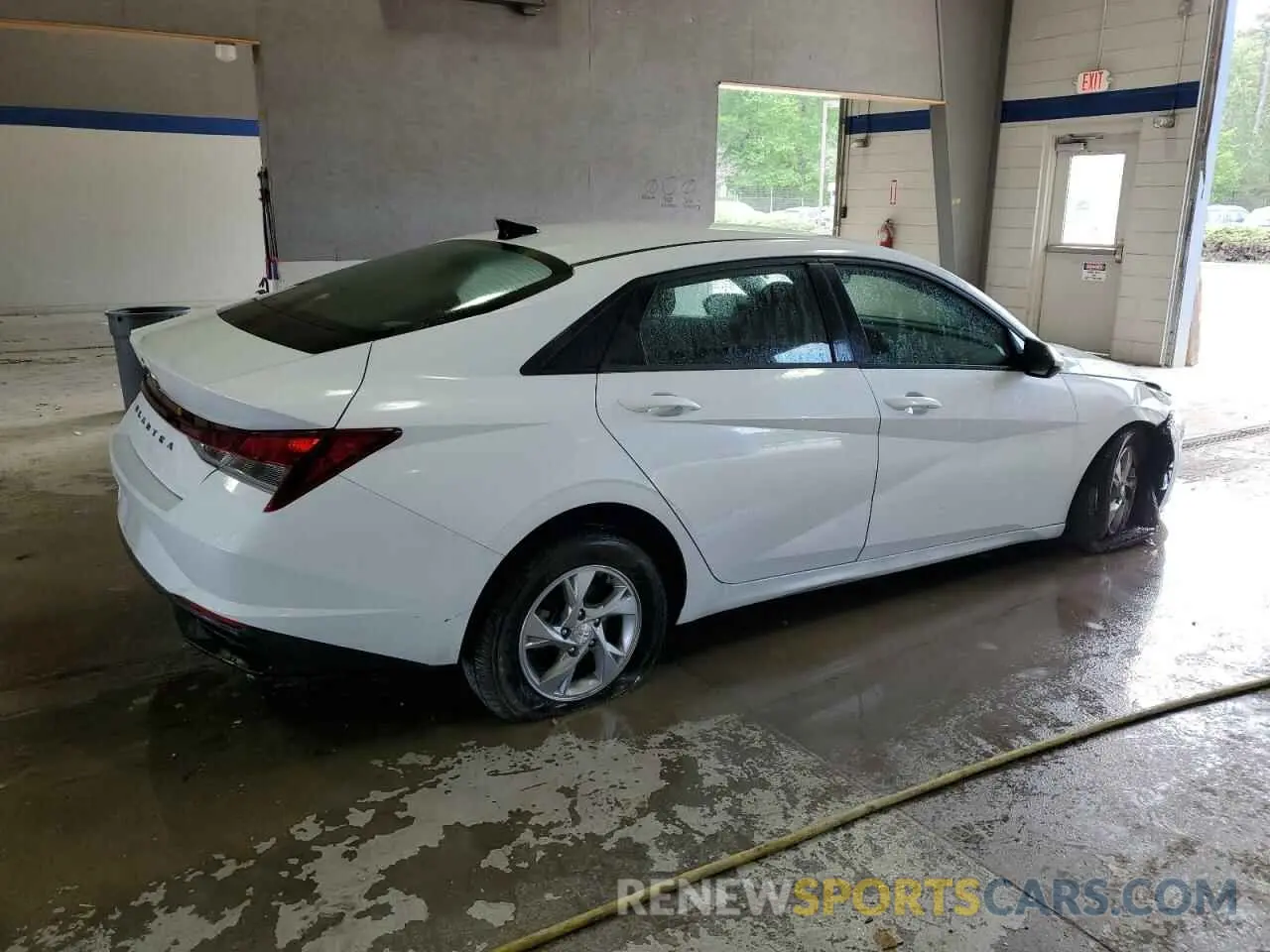 3 Photograph of a damaged car 5NPLL4AG8MH049222 HYUNDAI ELANTRA 2021