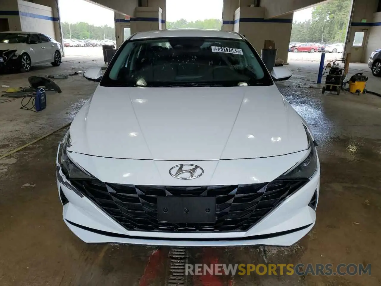 5 Photograph of a damaged car 5NPLL4AG8MH049222 HYUNDAI ELANTRA 2021