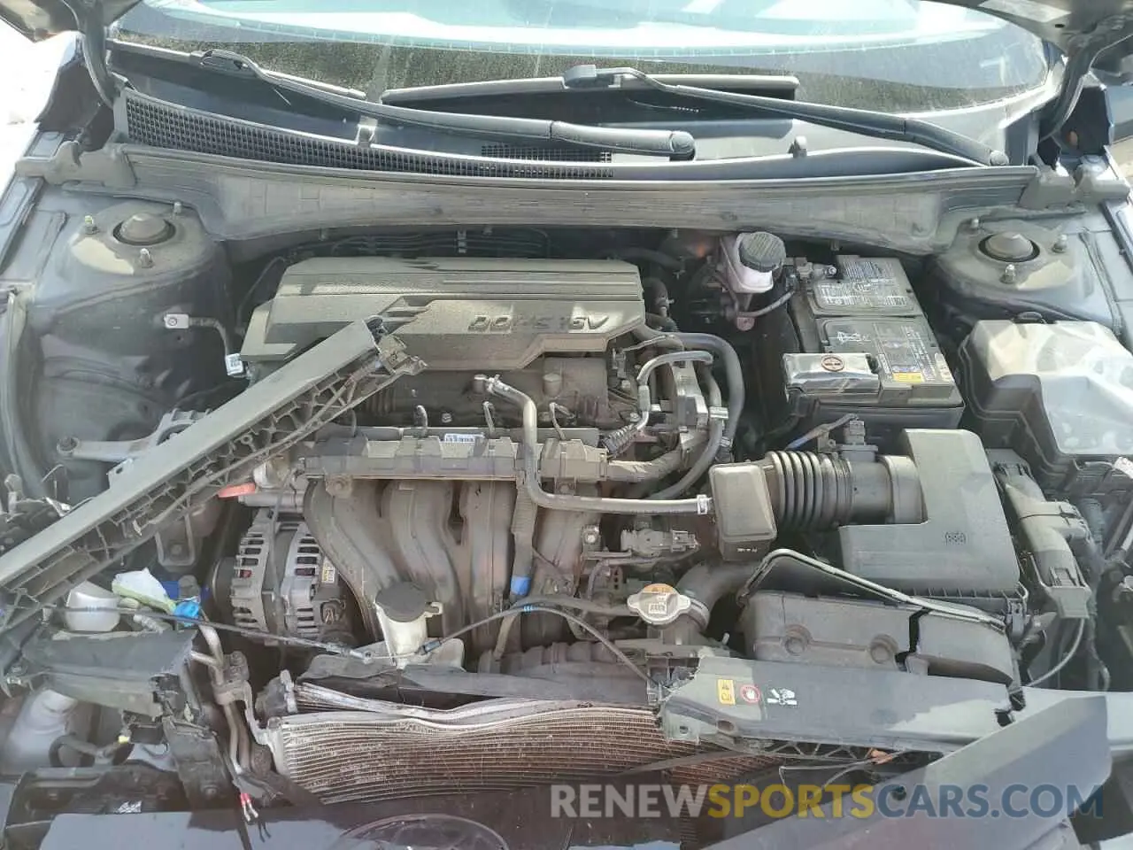 12 Photograph of a damaged car 5NPLL4AG8MH052895 HYUNDAI ELANTRA 2021