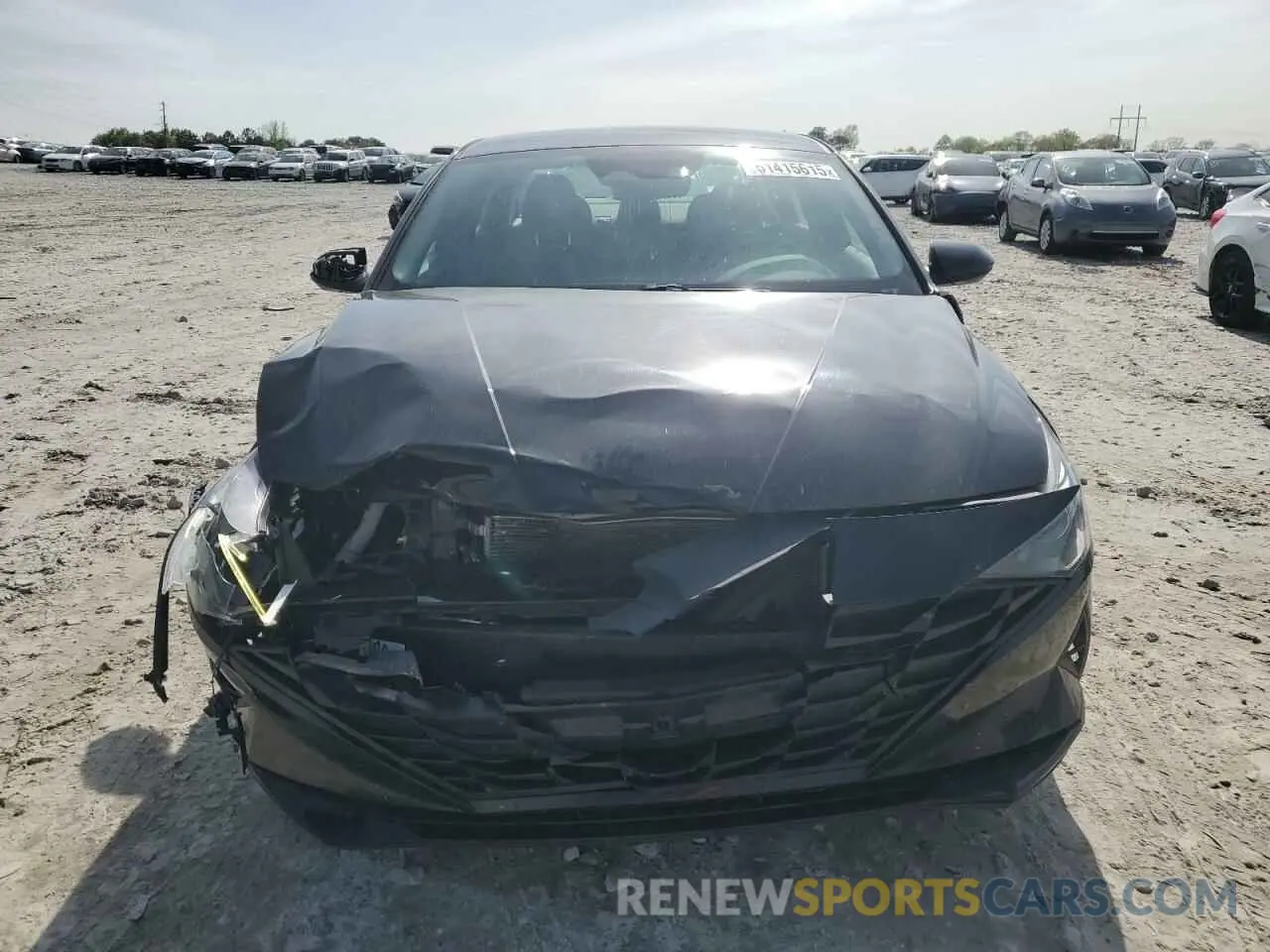 5 Photograph of a damaged car 5NPLL4AG8MH052895 HYUNDAI ELANTRA 2021