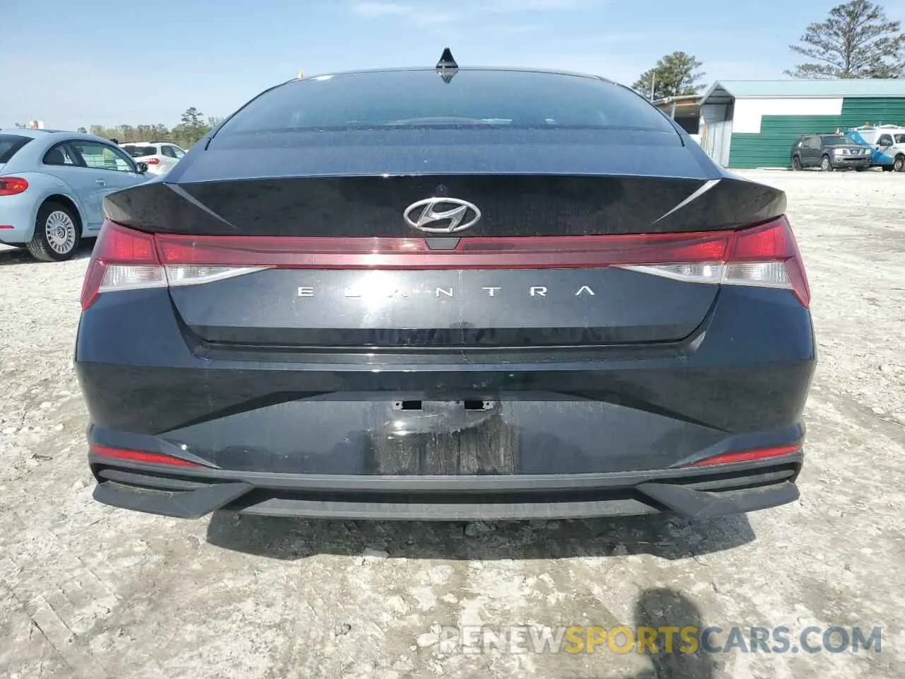 6 Photograph of a damaged car 5NPLL4AG8MH052895 HYUNDAI ELANTRA 2021
