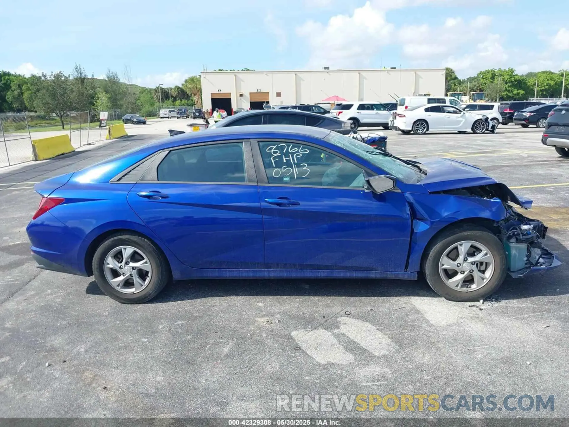 14 Photograph of a damaged car 5NPLL4AG9MH028766 HYUNDAI ELANTRA 2021
