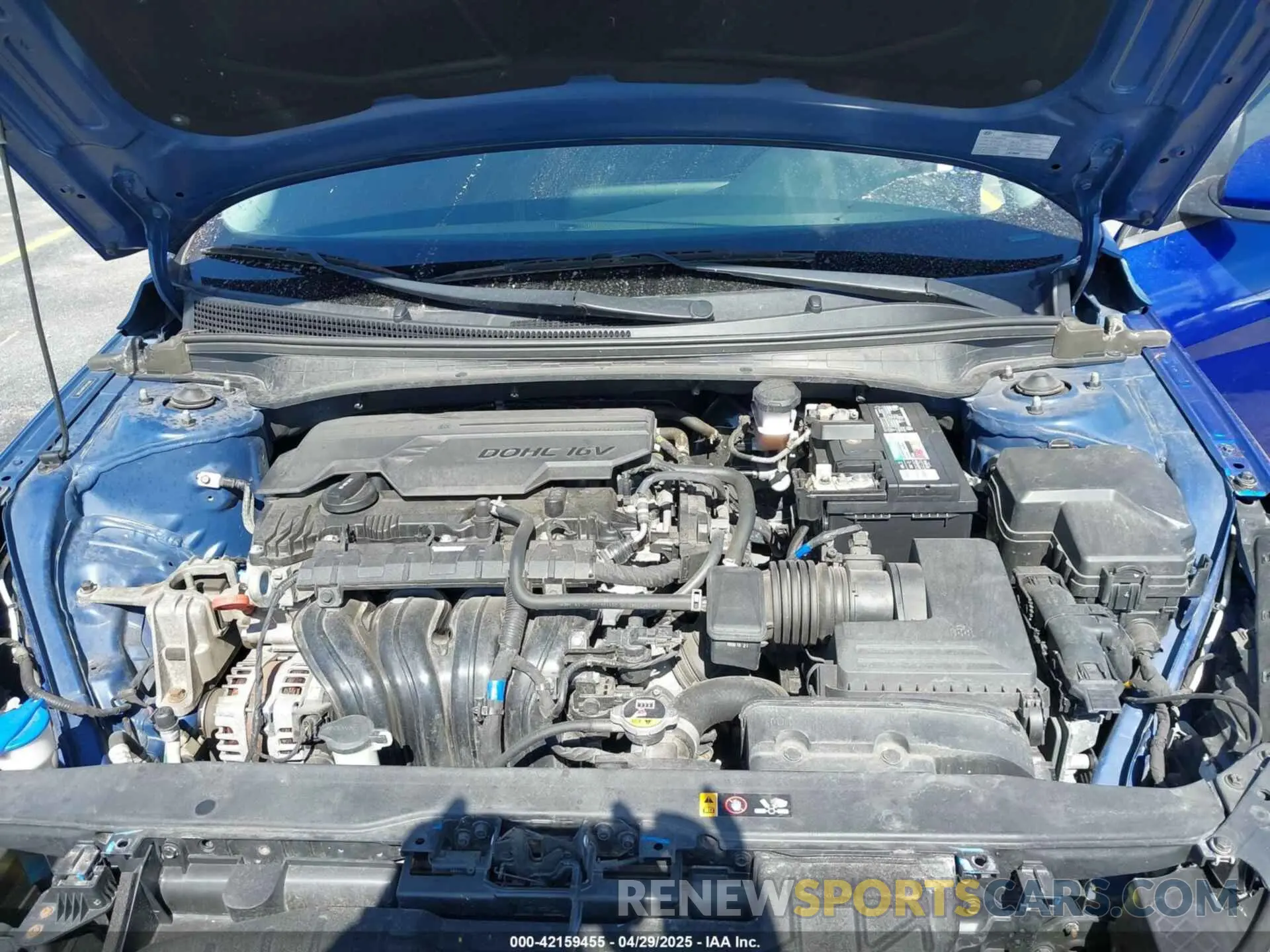 10 Photograph of a damaged car 5NPLL4AG9MH035488 HYUNDAI ELANTRA 2021