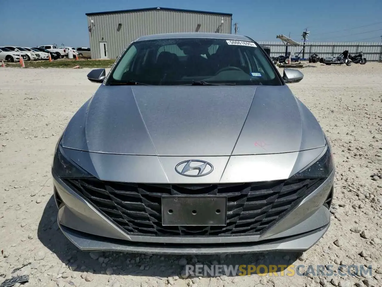 5 Photograph of a damaged car 5NPLL4AG9MH036138 HYUNDAI ELANTRA 2021