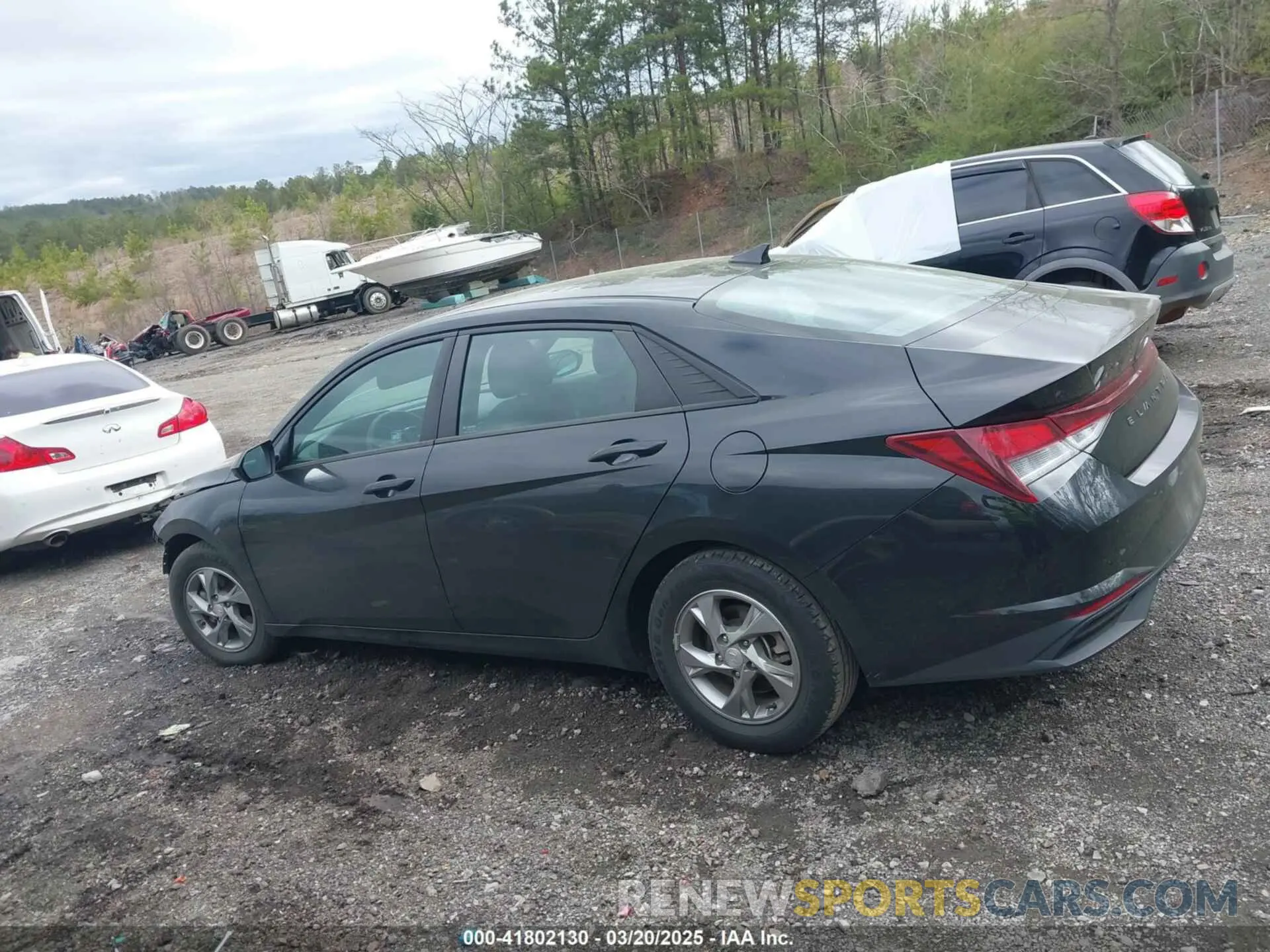 14 Photograph of a damaged car 5NPLL4AG9MH040724 HYUNDAI ELANTRA 2021