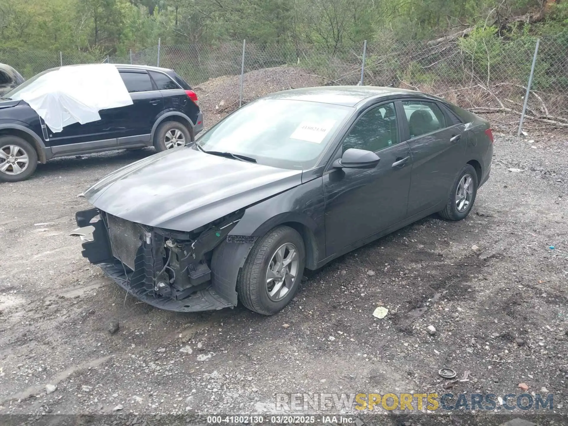 2 Photograph of a damaged car 5NPLL4AG9MH040724 HYUNDAI ELANTRA 2021
