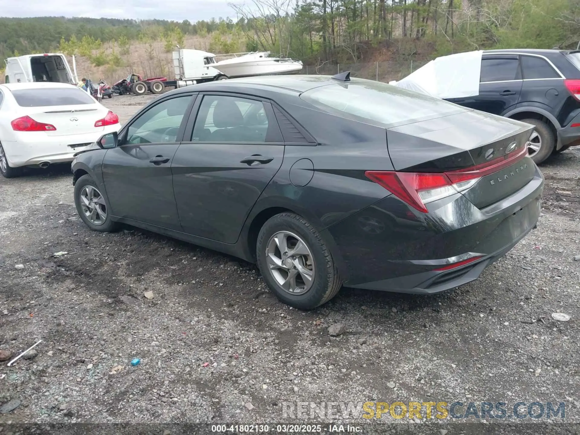 3 Photograph of a damaged car 5NPLL4AG9MH040724 HYUNDAI ELANTRA 2021