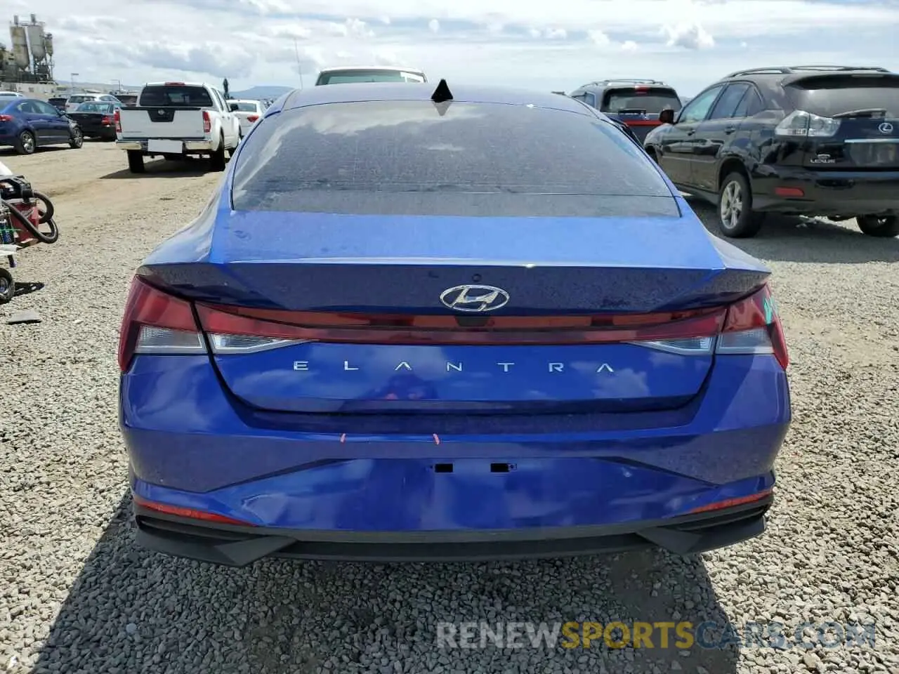 6 Photograph of a damaged car 5NPLL4AGXMH026069 HYUNDAI ELANTRA 2021