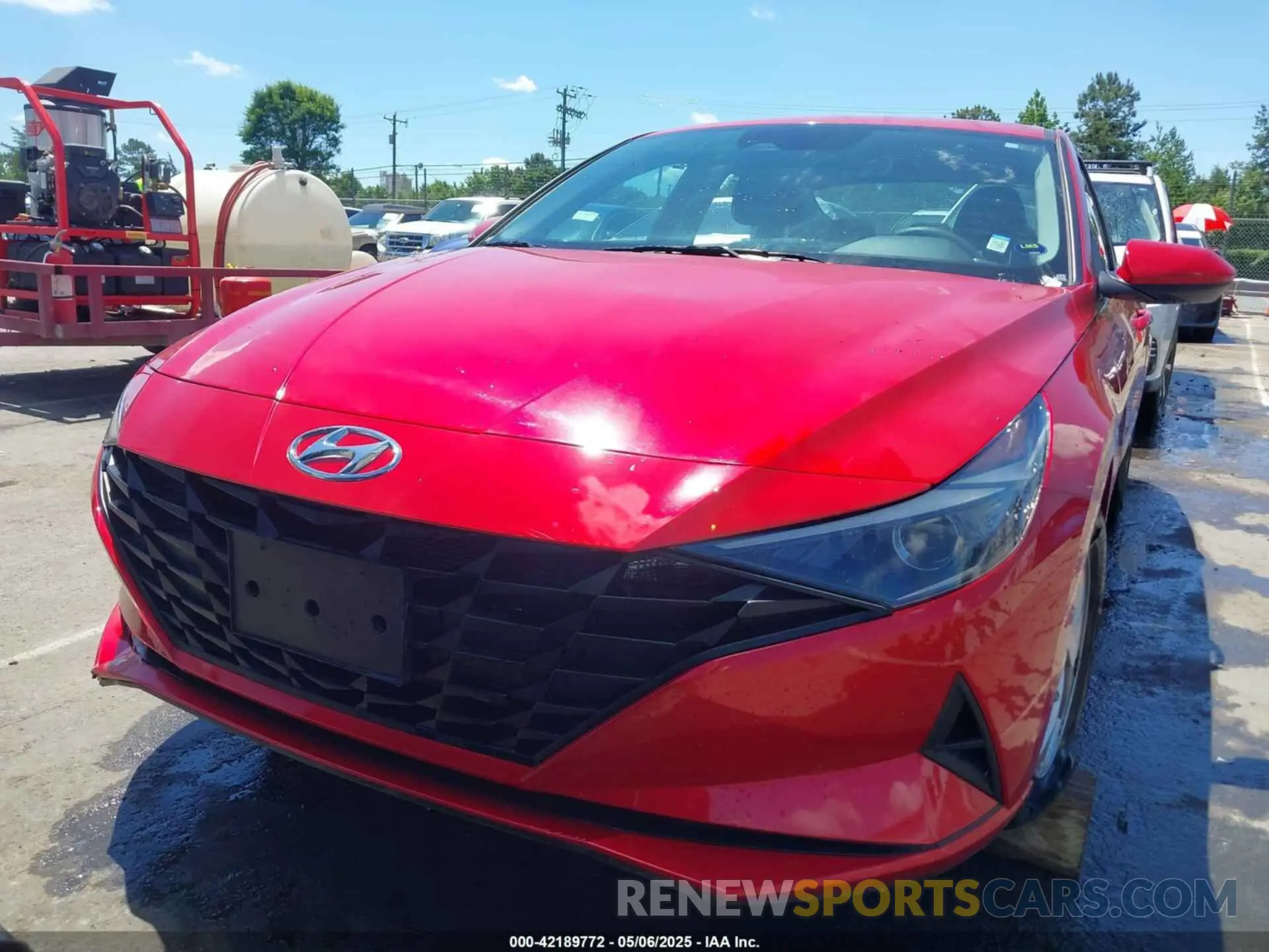 12 Photograph of a damaged car 5NPLL4AGXMH041834 HYUNDAI ELANTRA 2021