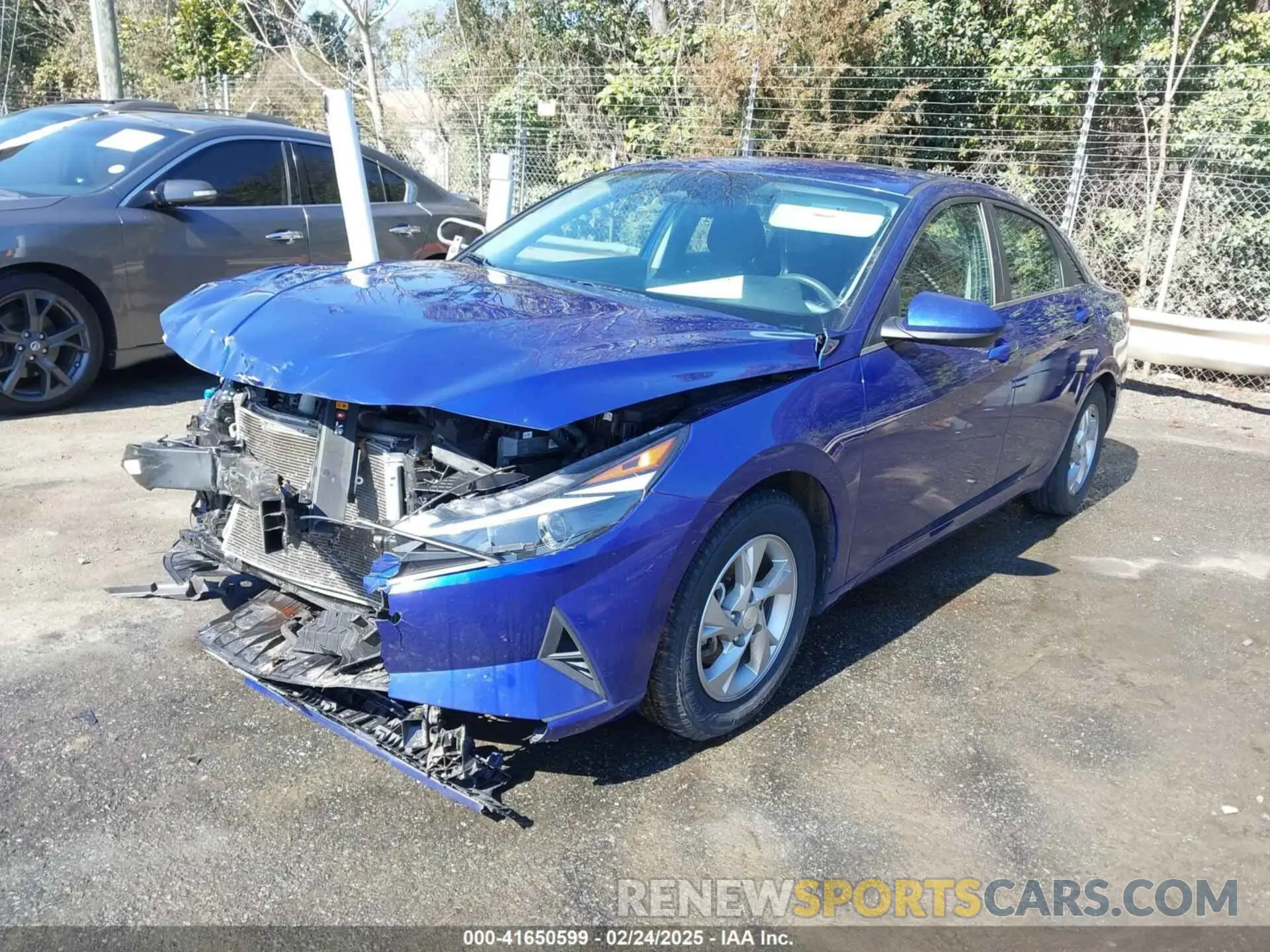 2 Photograph of a damaged car 5NPLL4AGXMH050159 HYUNDAI ELANTRA 2021