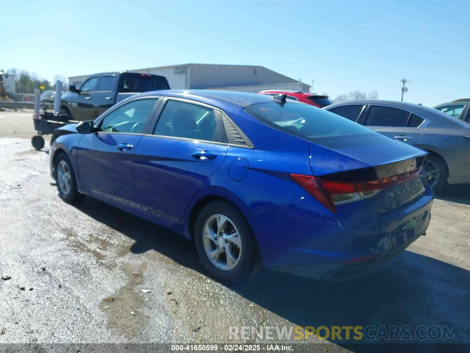 3 Photograph of a damaged car 5NPLL4AGXMH050159 HYUNDAI ELANTRA 2021