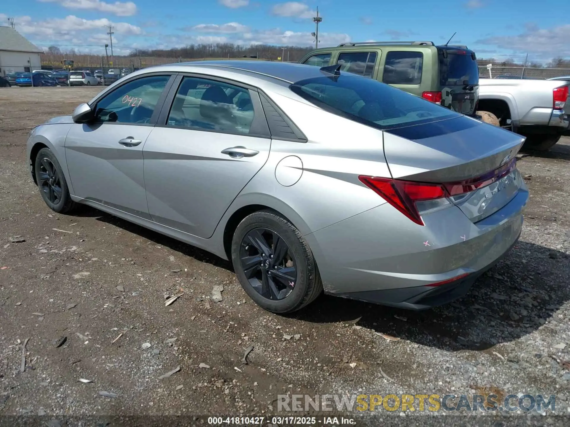 3 Photograph of a damaged car 5NPLM4AG1MH002031 HYUNDAI ELANTRA 2021