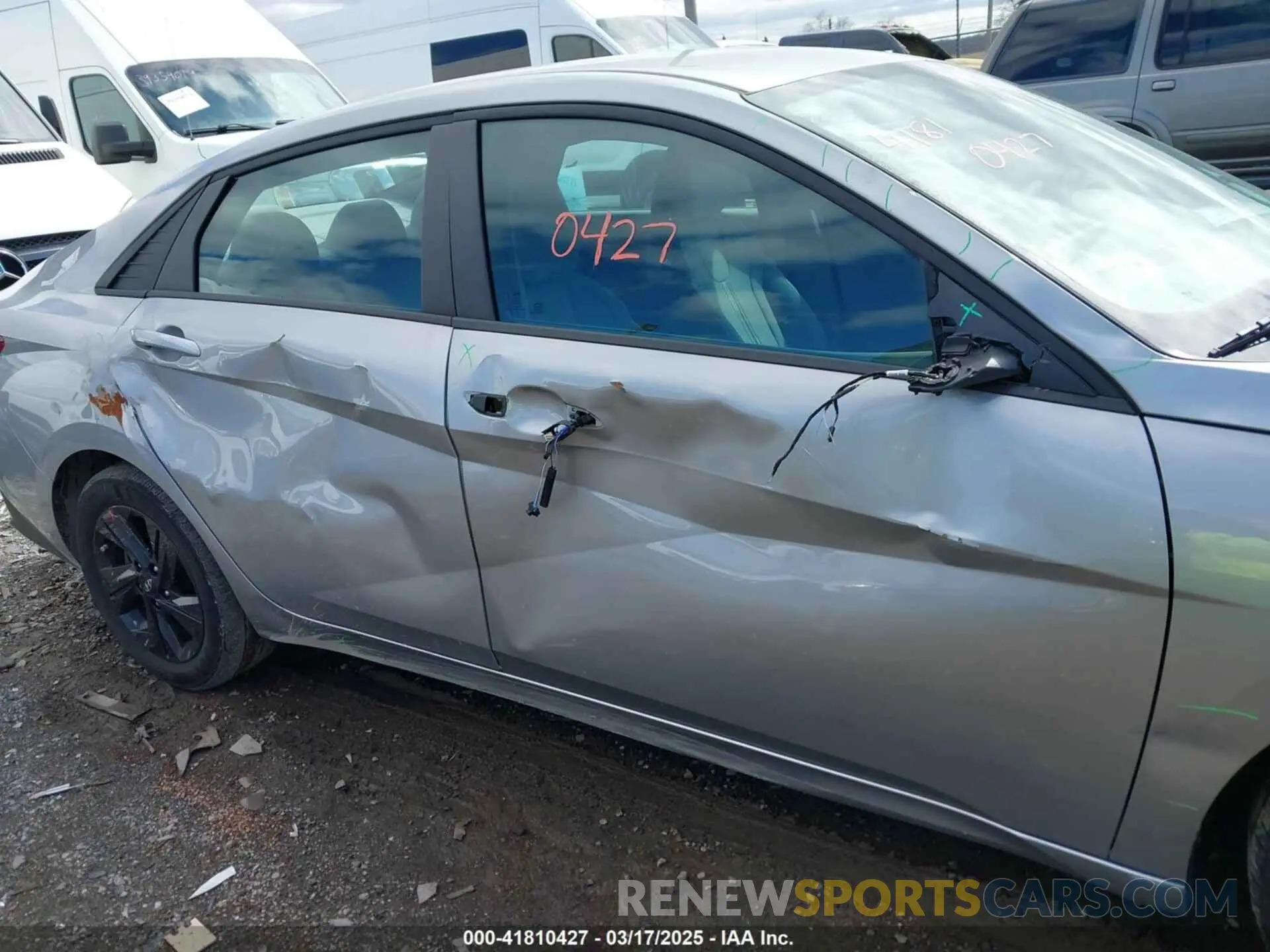 6 Photograph of a damaged car 5NPLM4AG1MH002031 HYUNDAI ELANTRA 2021