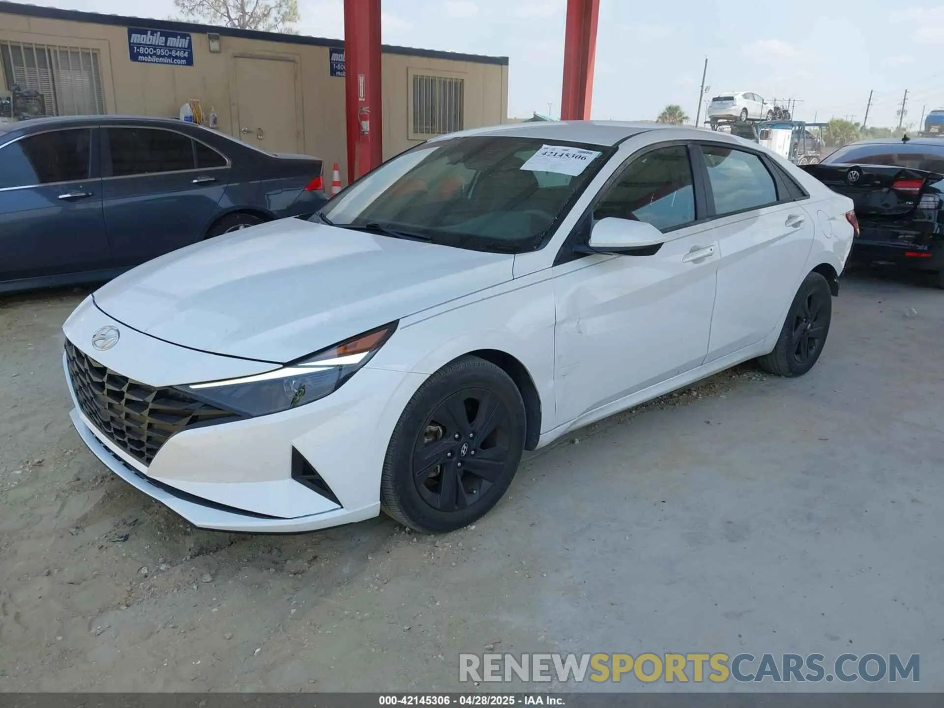 2 Photograph of a damaged car 5NPLM4AG1MH004328 HYUNDAI ELANTRA 2021