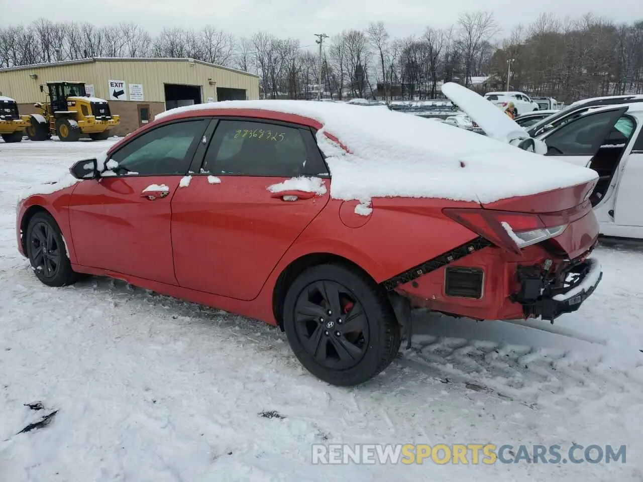 2 Photograph of a damaged car 5NPLM4AG1MH006418 HYUNDAI ELANTRA 2021
